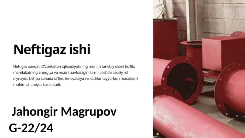Neftigaz ishi