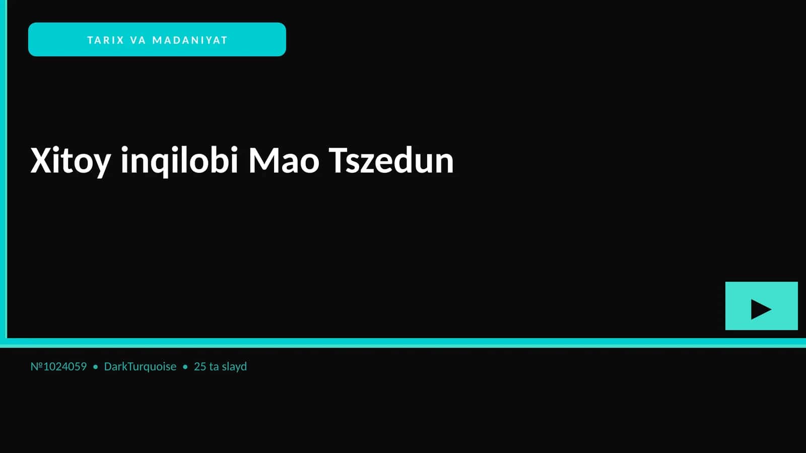 Xitoy inqilobi Mao Tszedun
