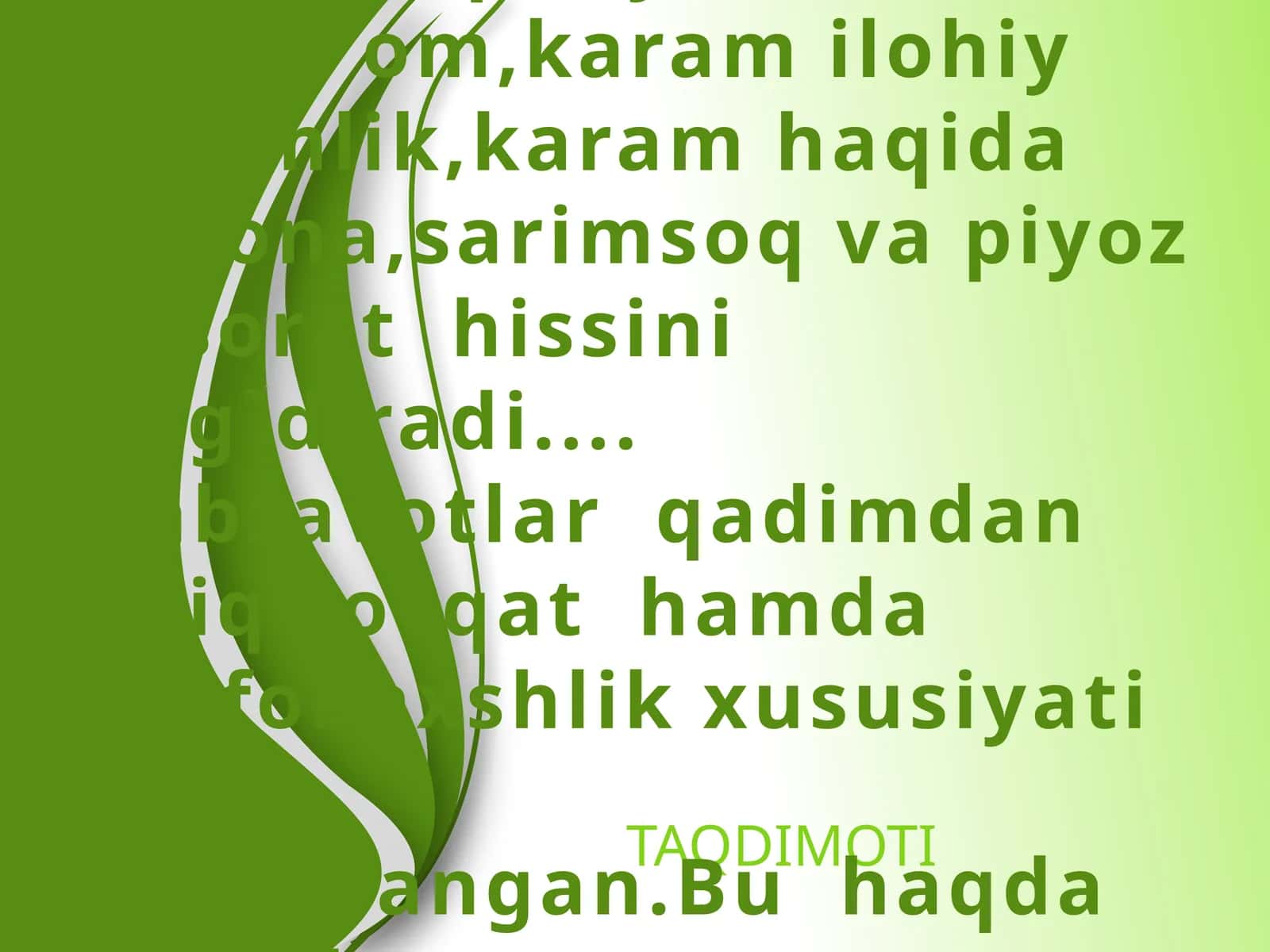 Qadimgi sabzavotlar