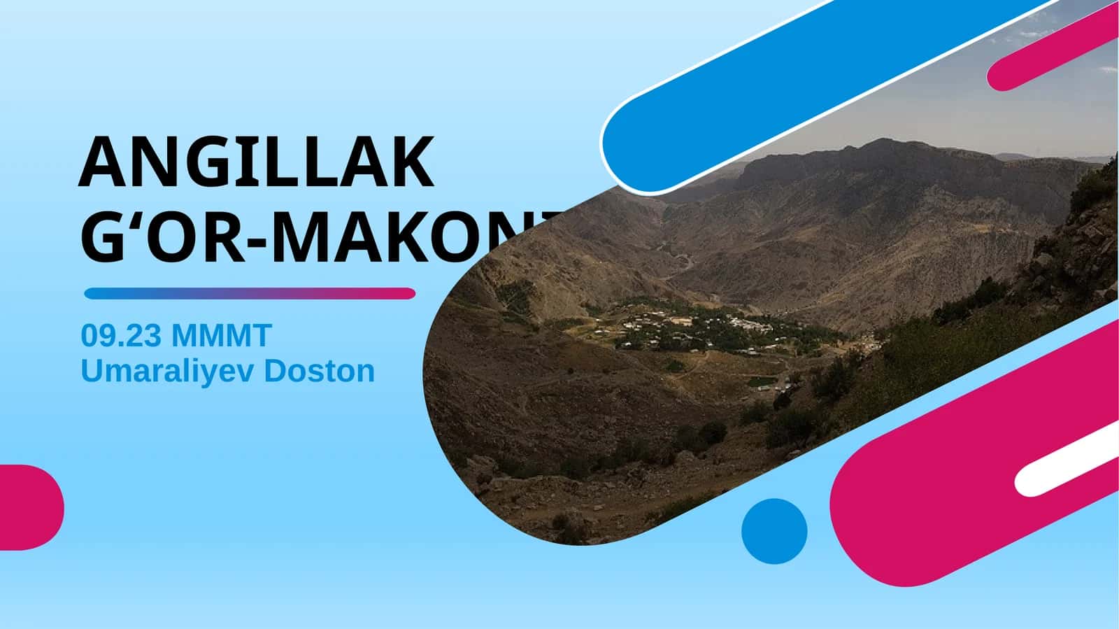 ANGILLAK G‘OR-MAKONI