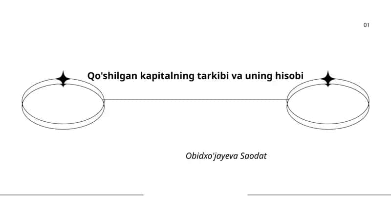 Qo'shilgan kapitalning tarkibi va uning hisobi