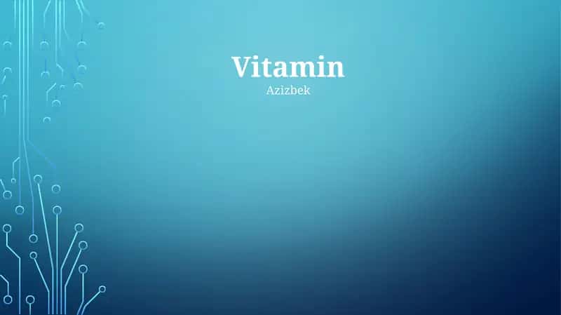 Vitamin