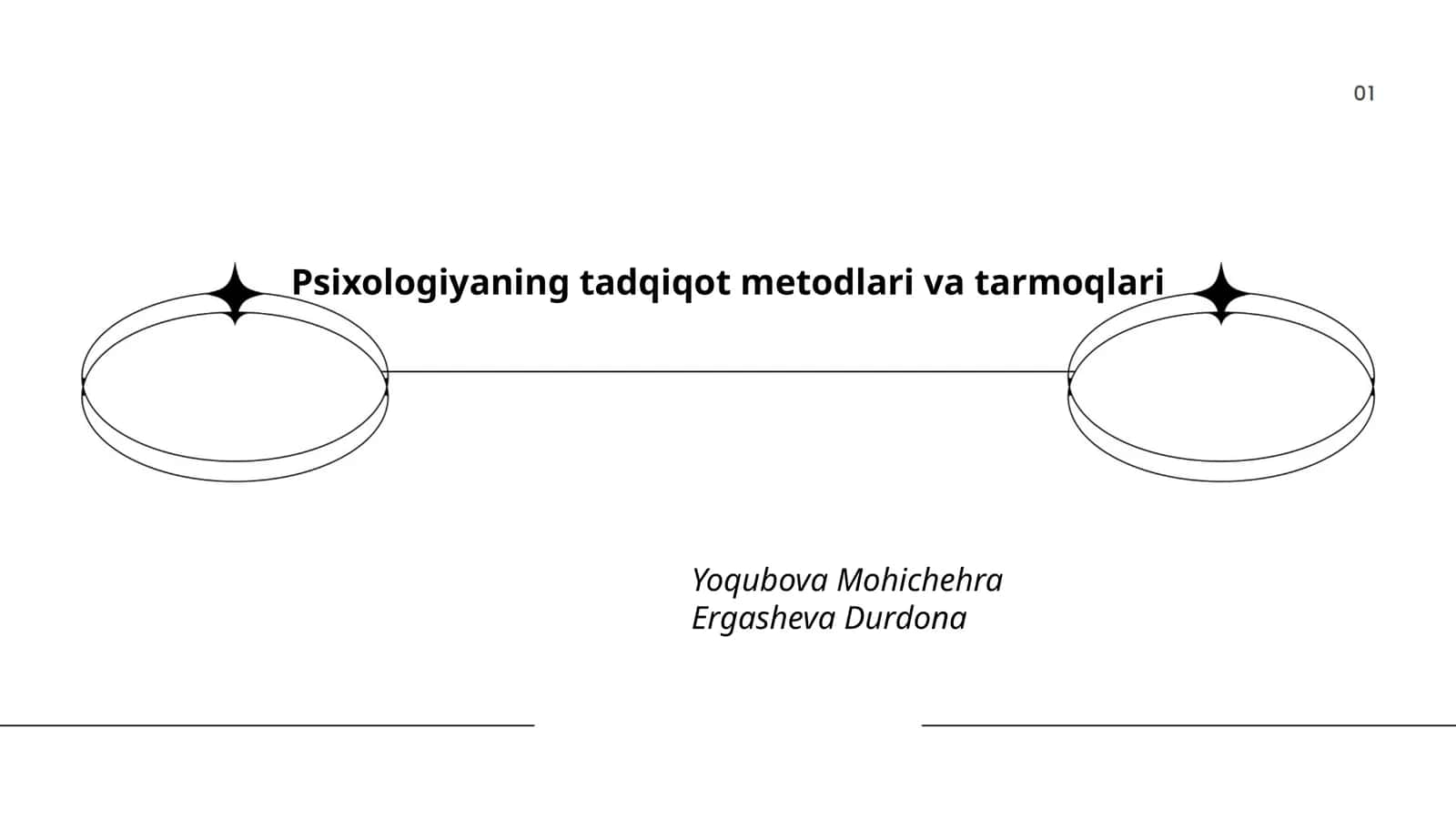 Psixologiyaning tadqiqot metodlari va tarmoqlari
