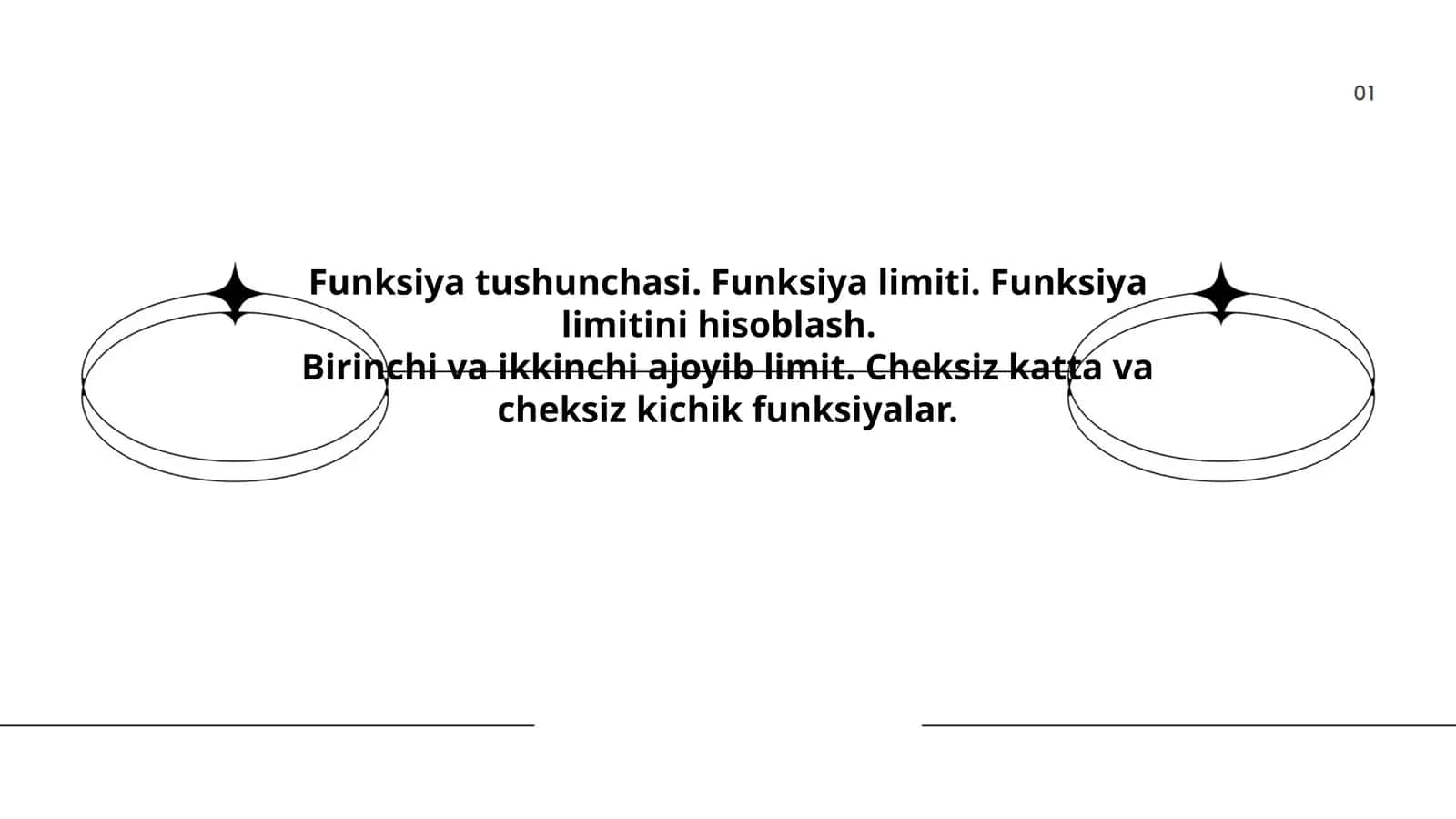 Funksiya tushunchasi. Funksiya limiti. Funksiya limitini hisoblash