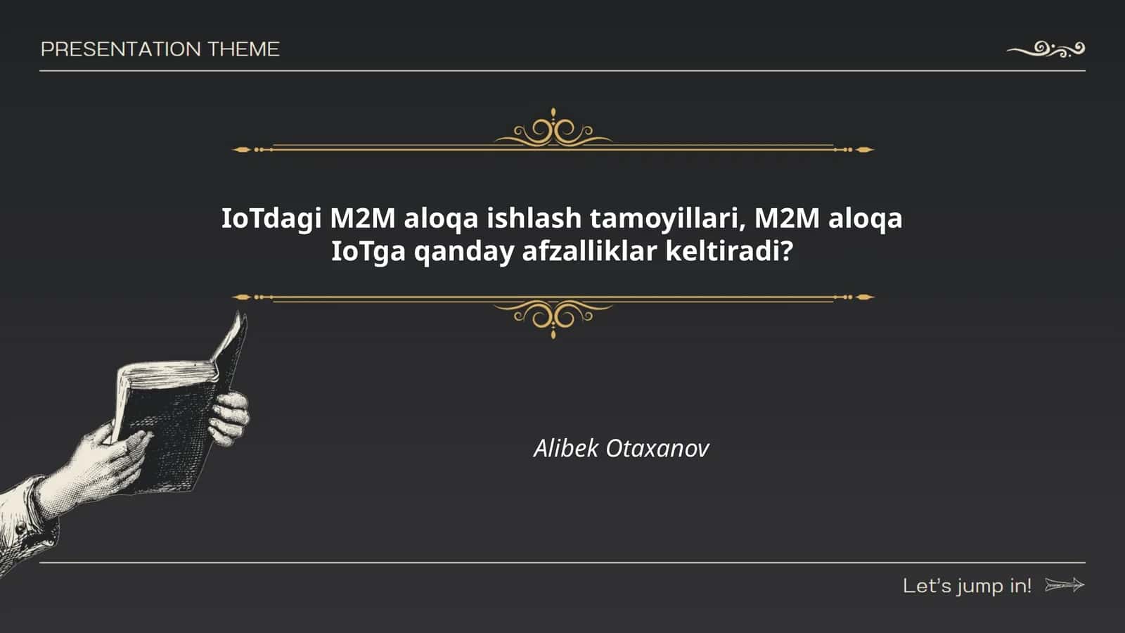 IoTda M2M aloqa ishlash tamoyillari