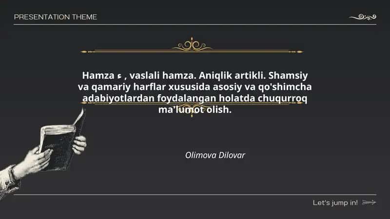 Shamsiy va qamariy harflar