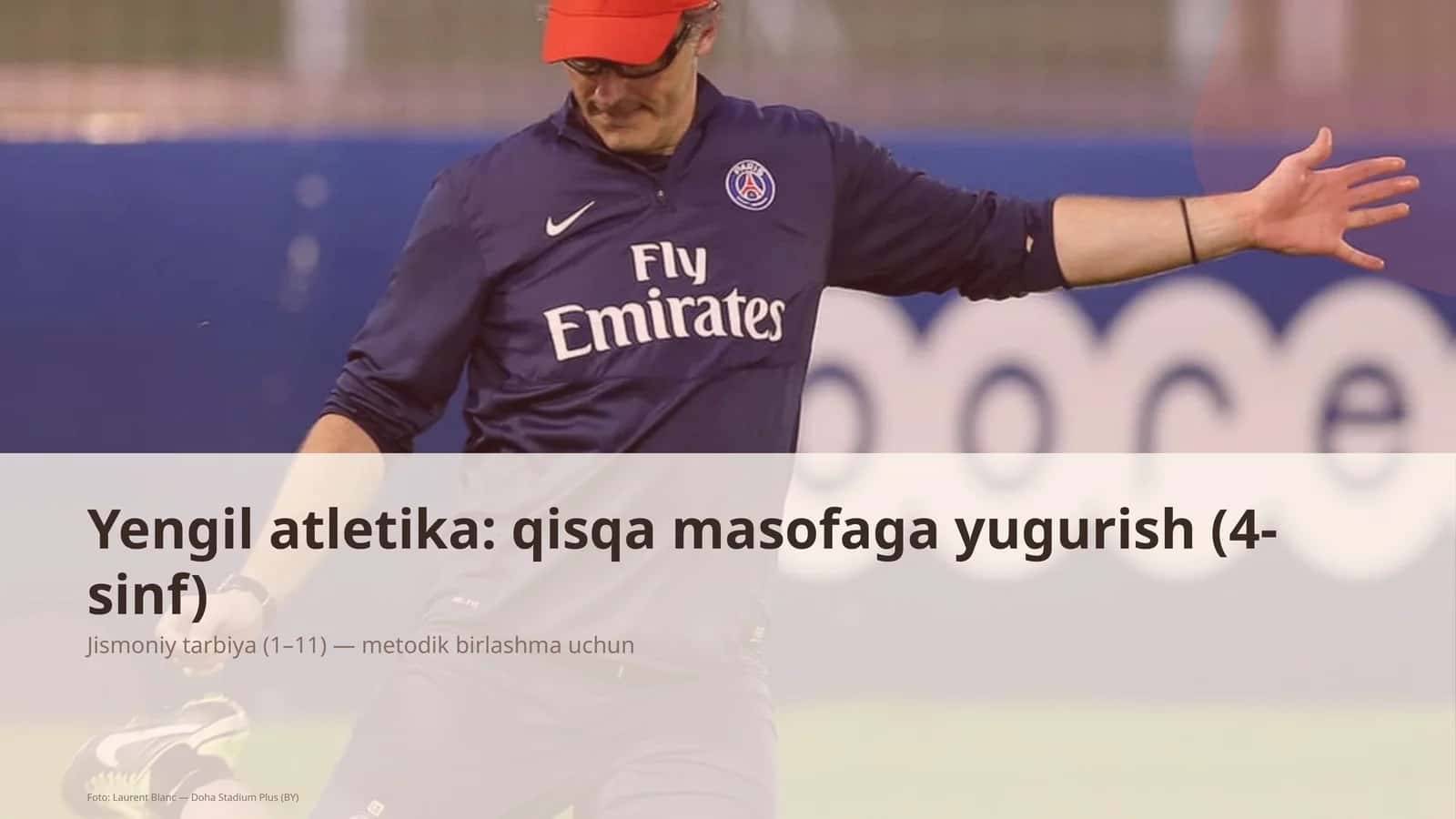 Yengil atletika: qisqa masofaga yugurish (4-sinf)