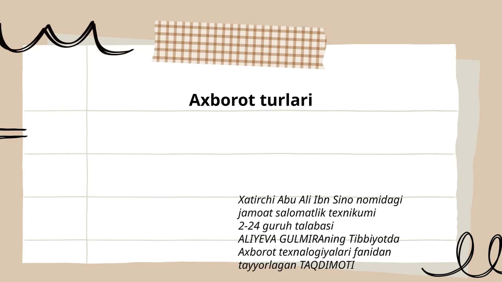 Xatirchi Abu Ali Ibn Sino nomidagi jamoat salomatlik texnikumi