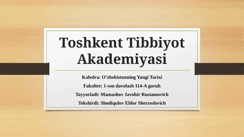 Abu Ali Ibn Sino ijodiy faoliyati