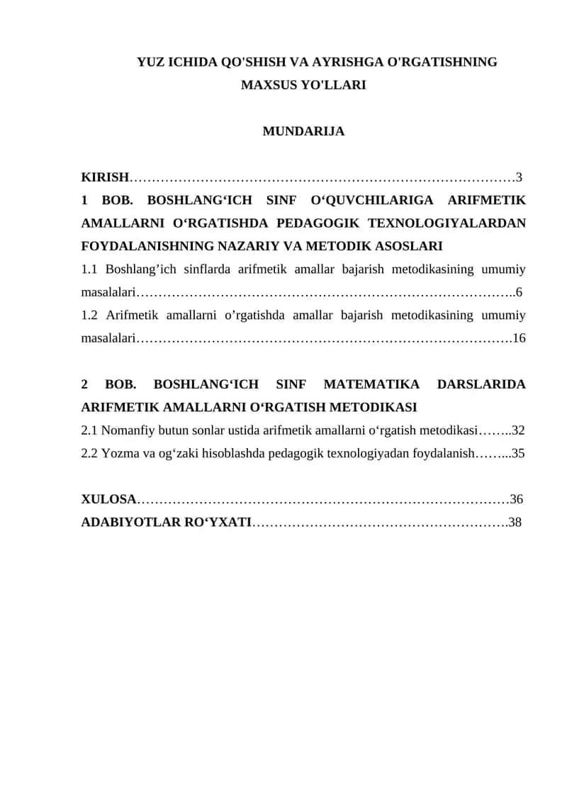 O'zbekiston Respublikasida shakllangan uzluksiz ta’lim tizimi