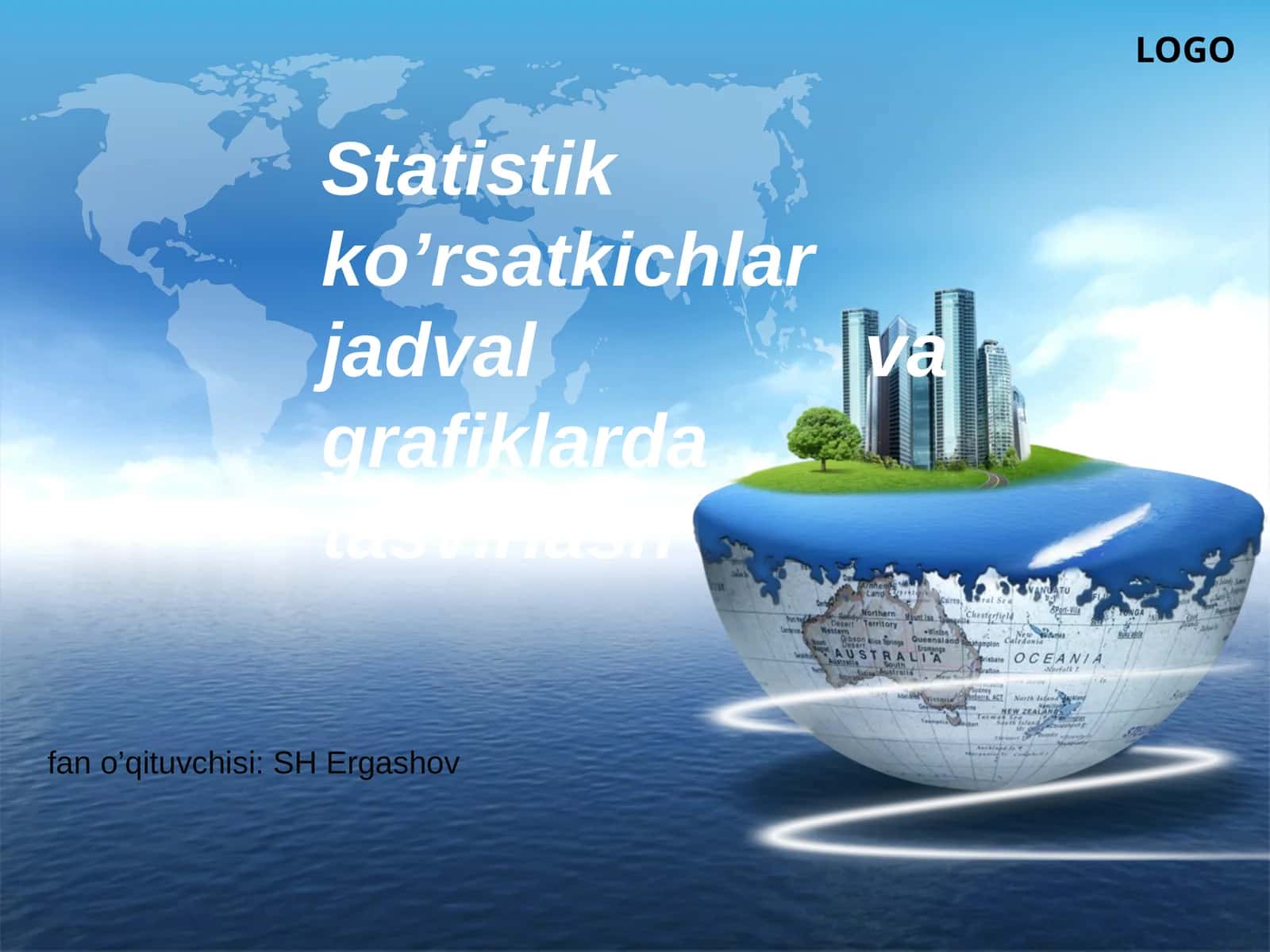 Statistik ko’rsatkichlar jadval va grafiklarda tasvirlash