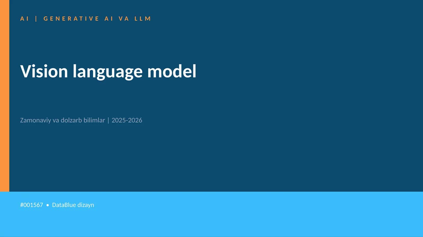 Vision language model
