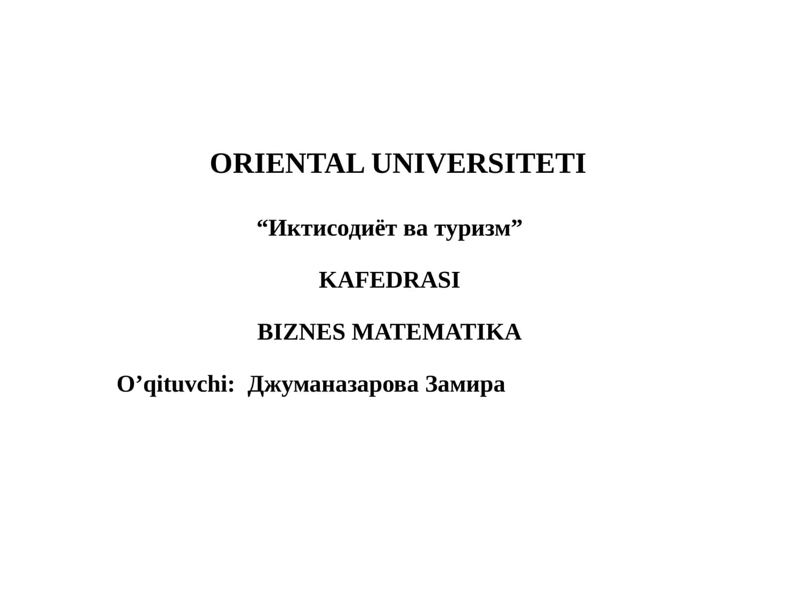 Chiziqsiz programmalashtirish