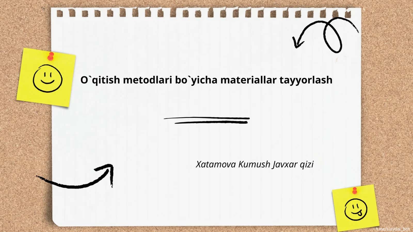 Mahoratli o‘qitish usullari