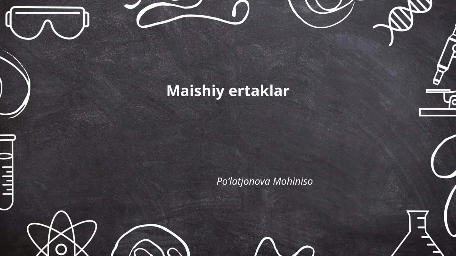 Maishiy ertaklar