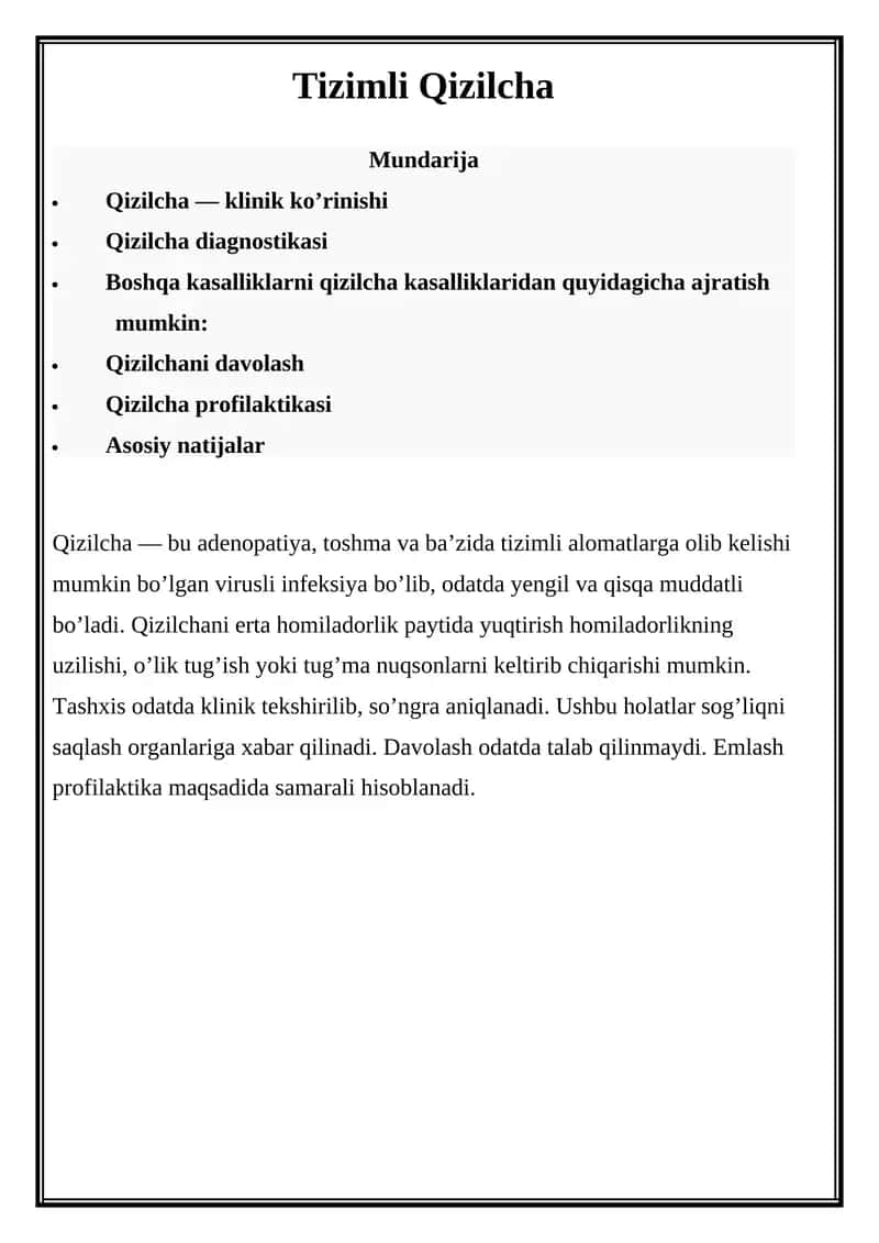 Qizilcha