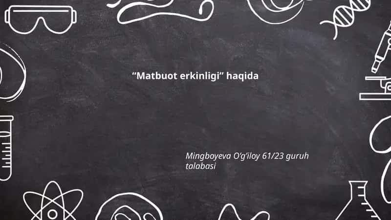 Matbuot erkinligi