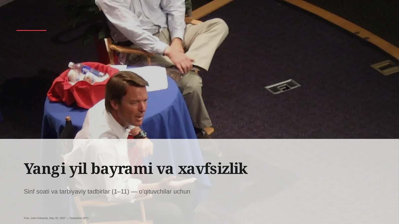 Sinf soati va tarbiyaviy tadbirlar (1–11) — o'qituvchilar uchun