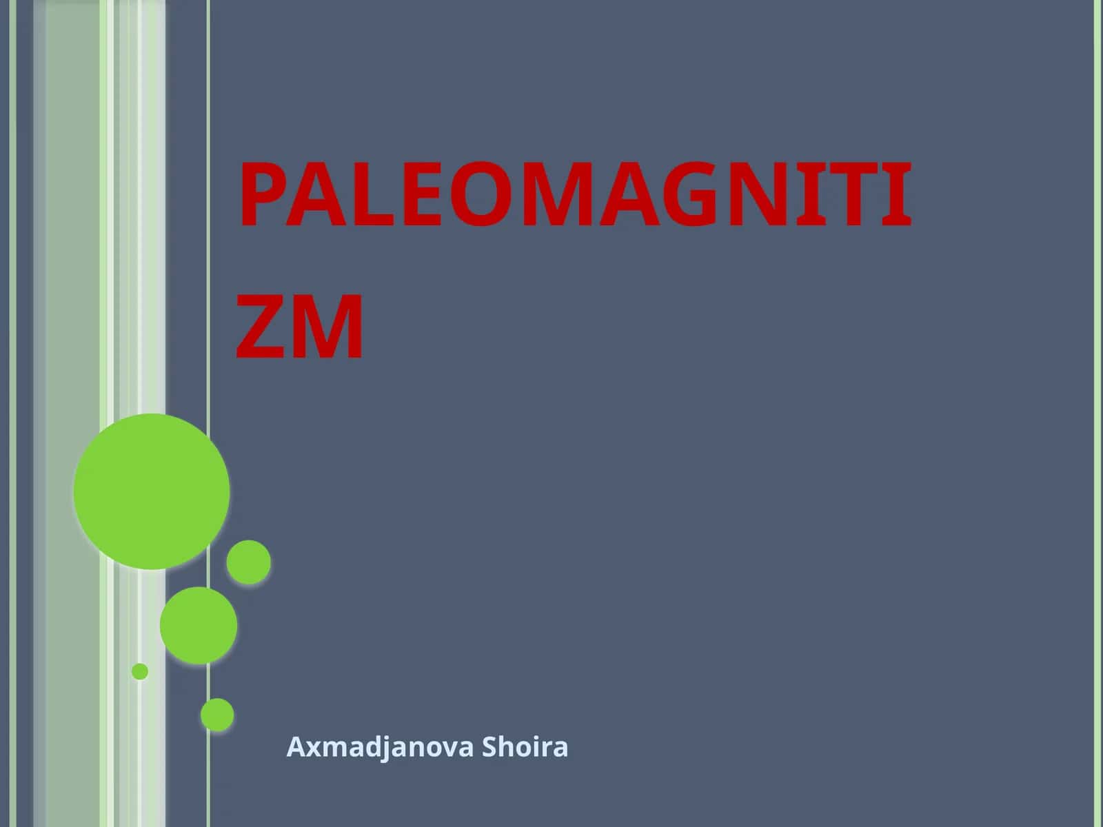paleomagnitizm