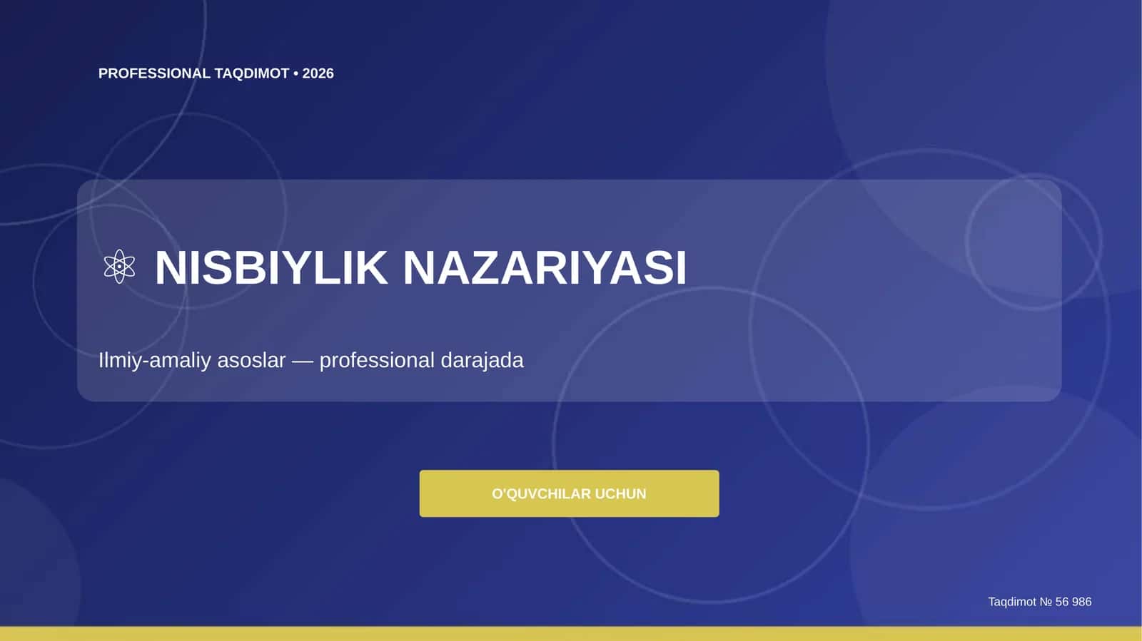 Nisbiylik Nazariyasi