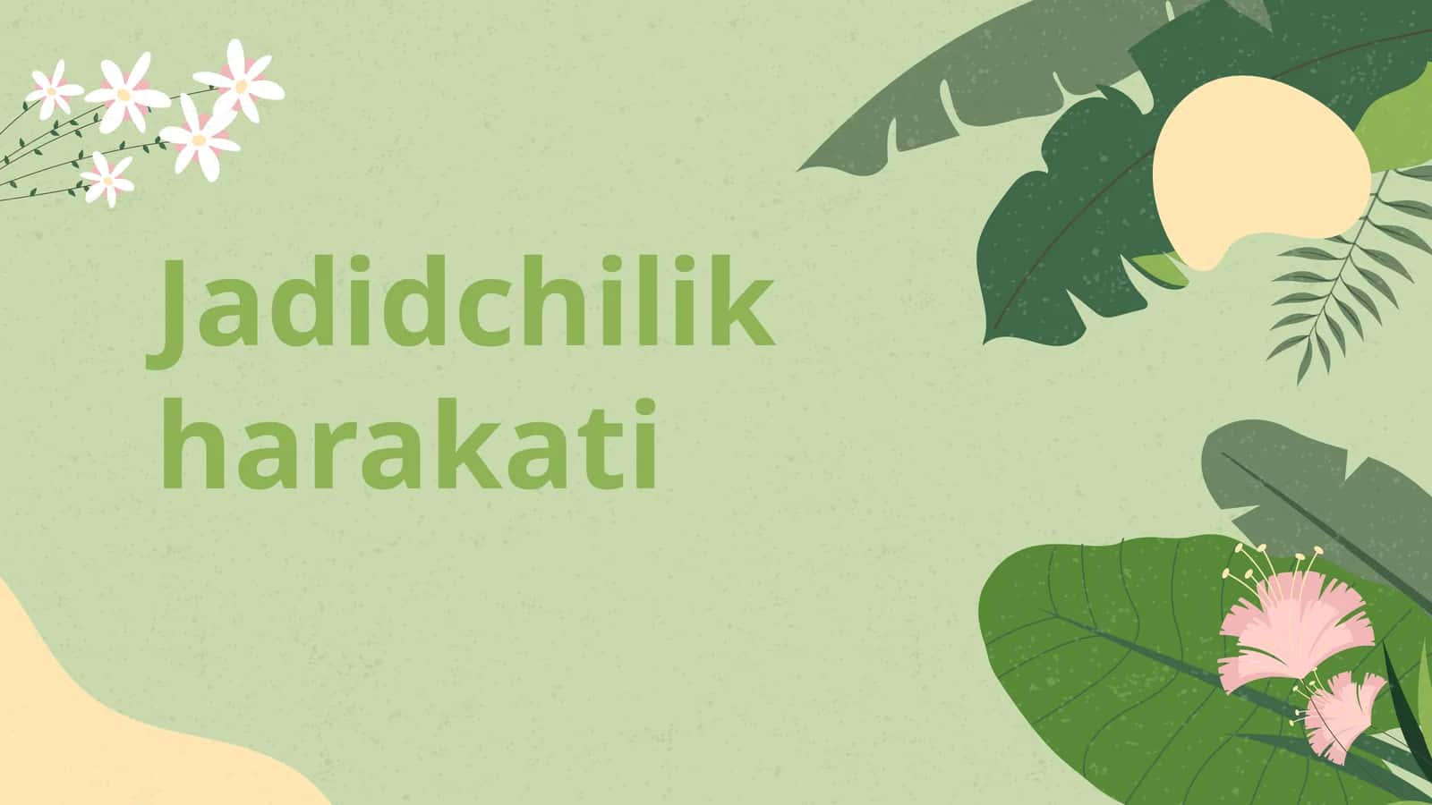 Jadidchilik harakati