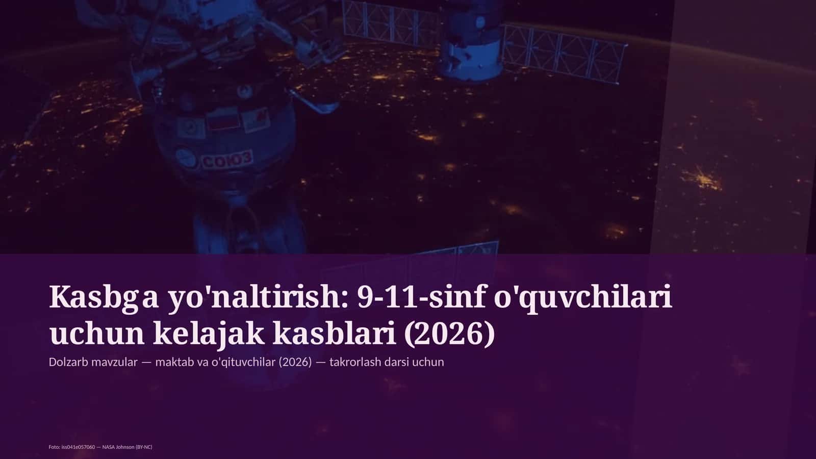 Dolzarb mavzular