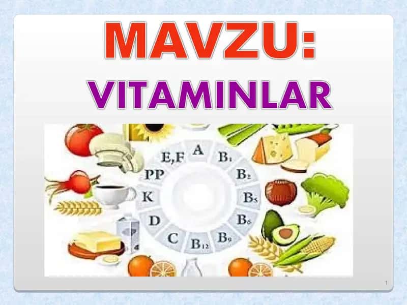 Vitaminlar