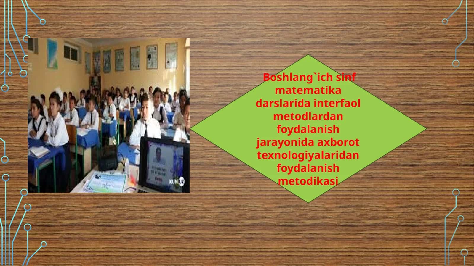 Boshlang`ich sinf matematika darslari