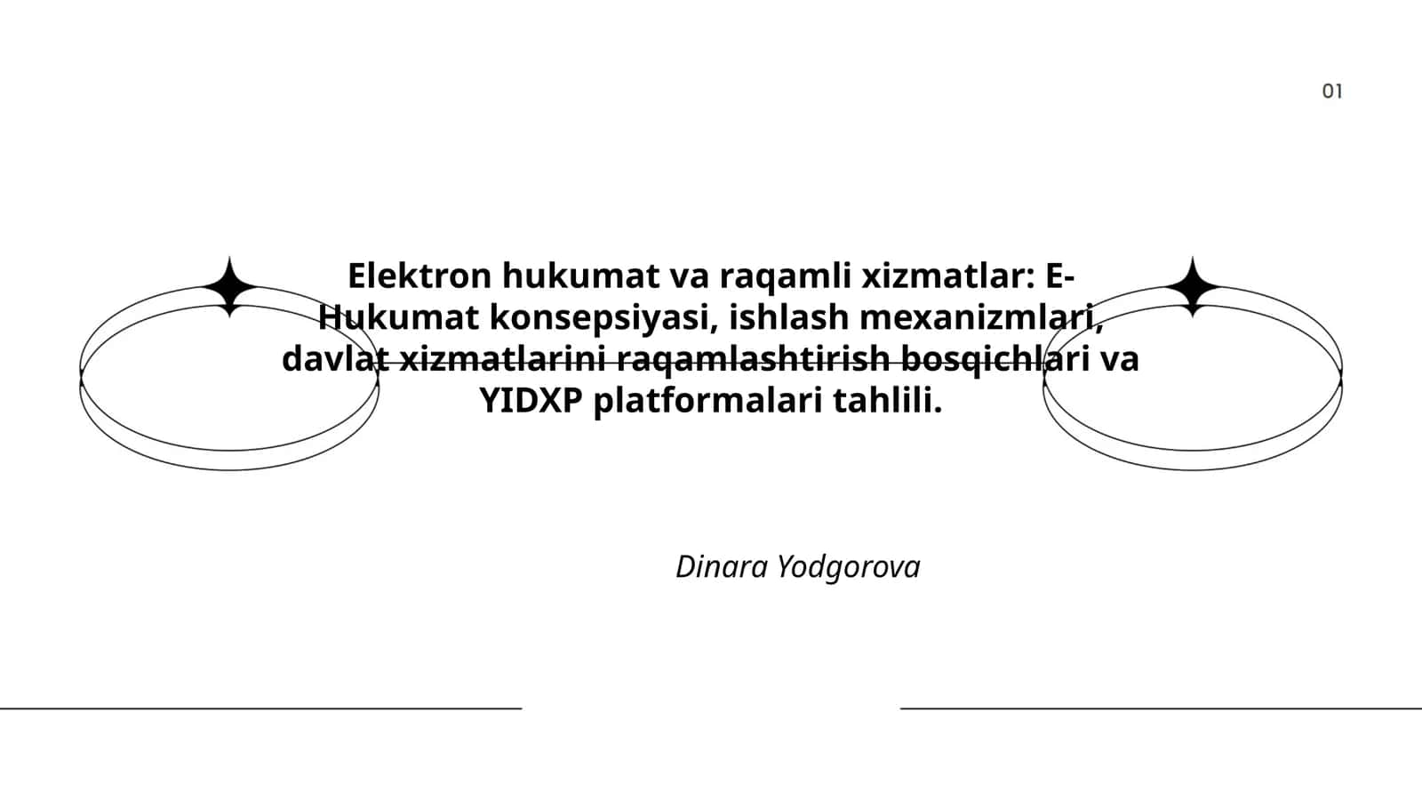 Elektron hukumat va raqamli xizmatlar