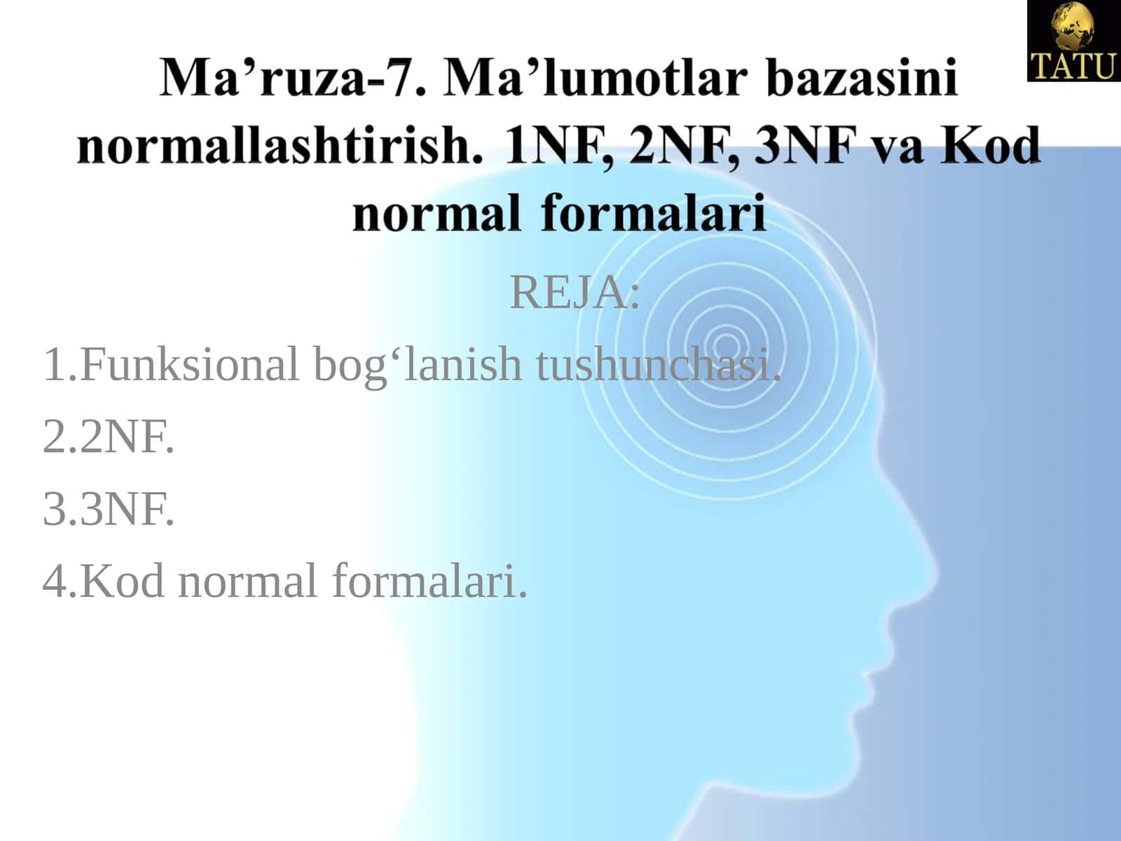 Kodnormal formalari