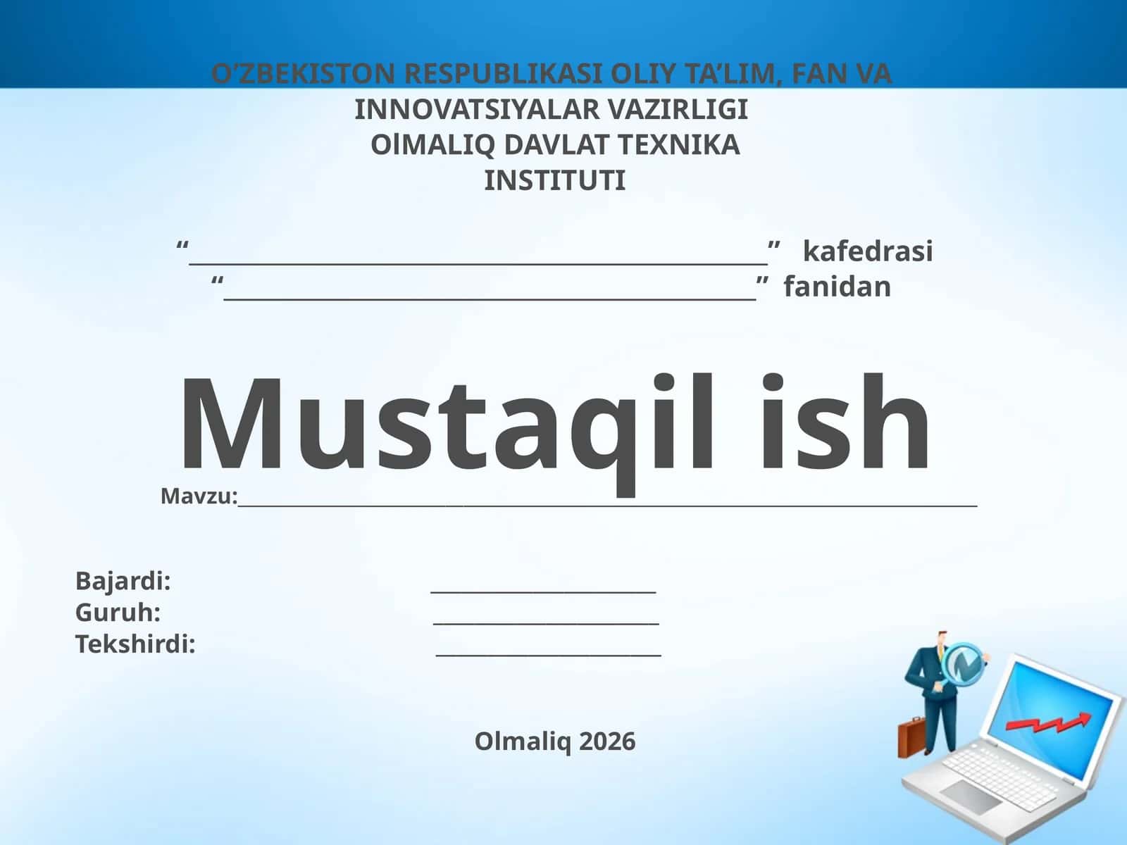 O’lchash asboblarining asosiy metrologik tavsiflari