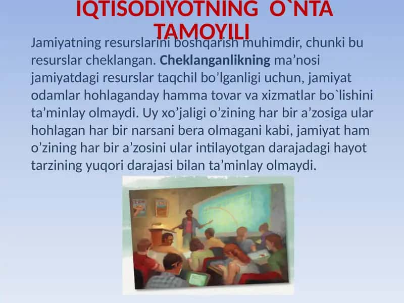 IQTISODIYOTNINGO`NTA TAMOYILI