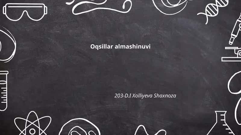 Oqsillar almashinuvi