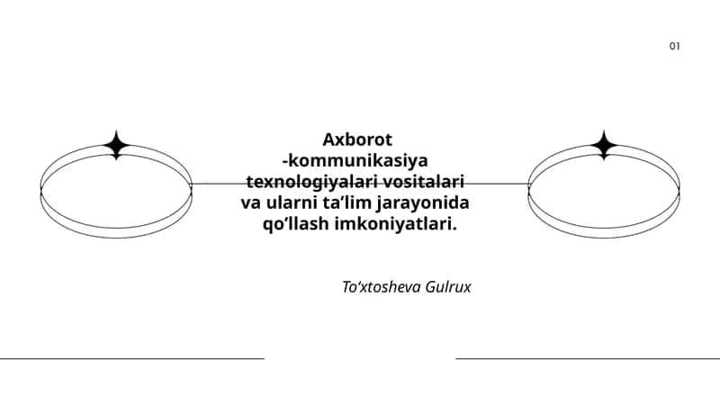 Axborot-kommunikatsiya texnologiyalarining ta'limdagi roli