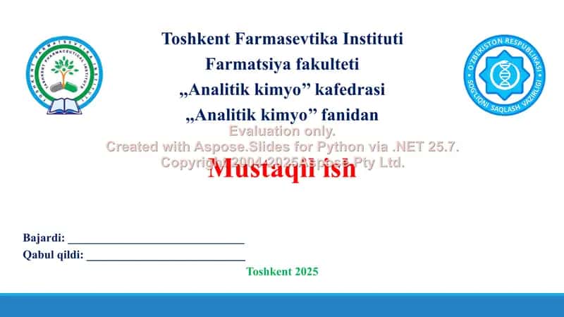 10. Mis kationini organizmdagi ahamiyati, tibbiyotda qo'llanishi. Taqdimot 10 bet