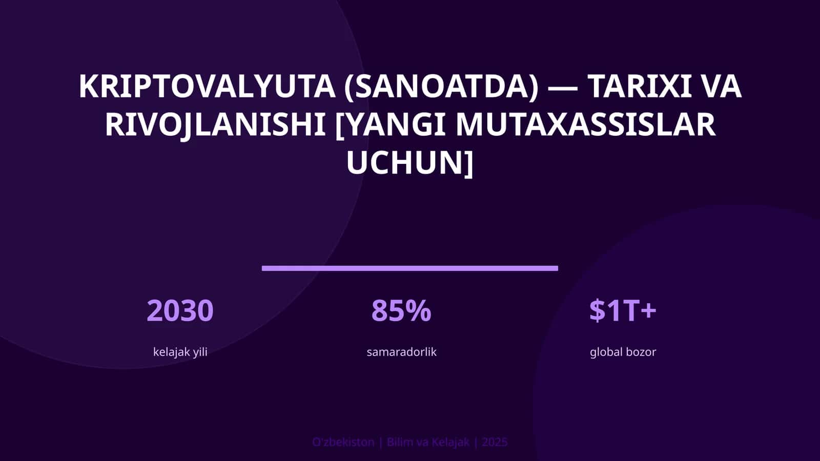 Kriptovalyuta (sanoatda) — tarixi va rivojlanishi [yangi mutaxassislar uchun]