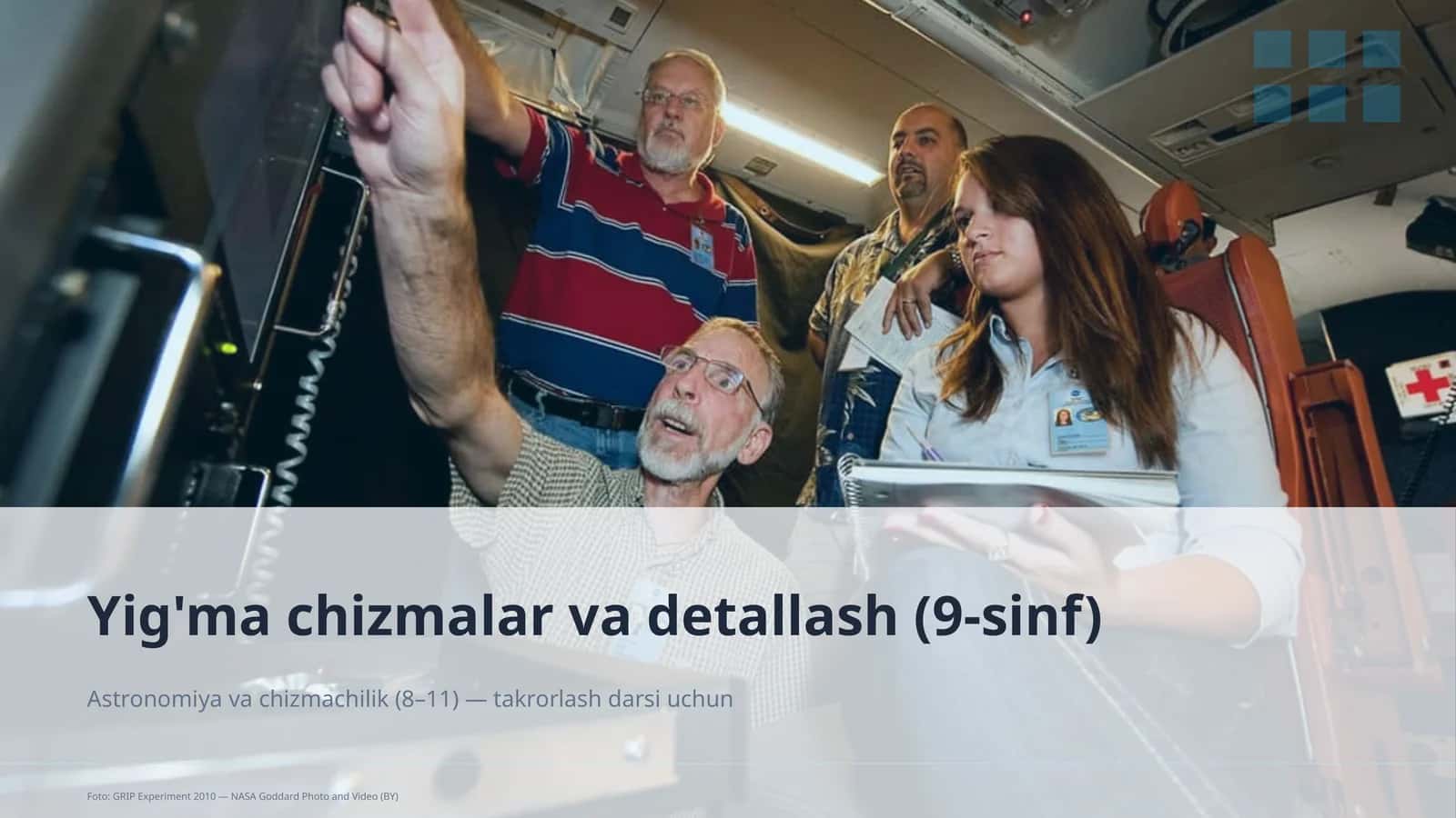 Yig'ma chizmalar va detallash (9-sinf)