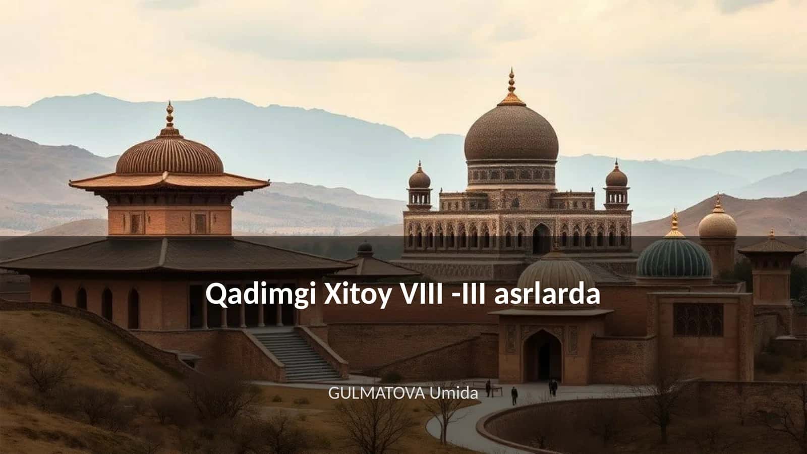 Qadimgi Xitoy VIII -III asrlarda