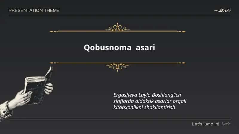Qobusnoma asari