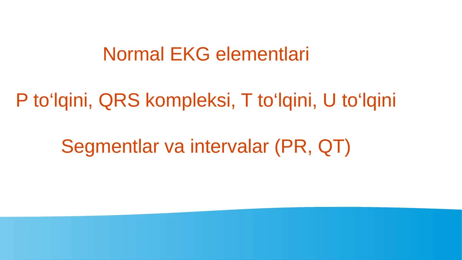 Elektrokardiogramma