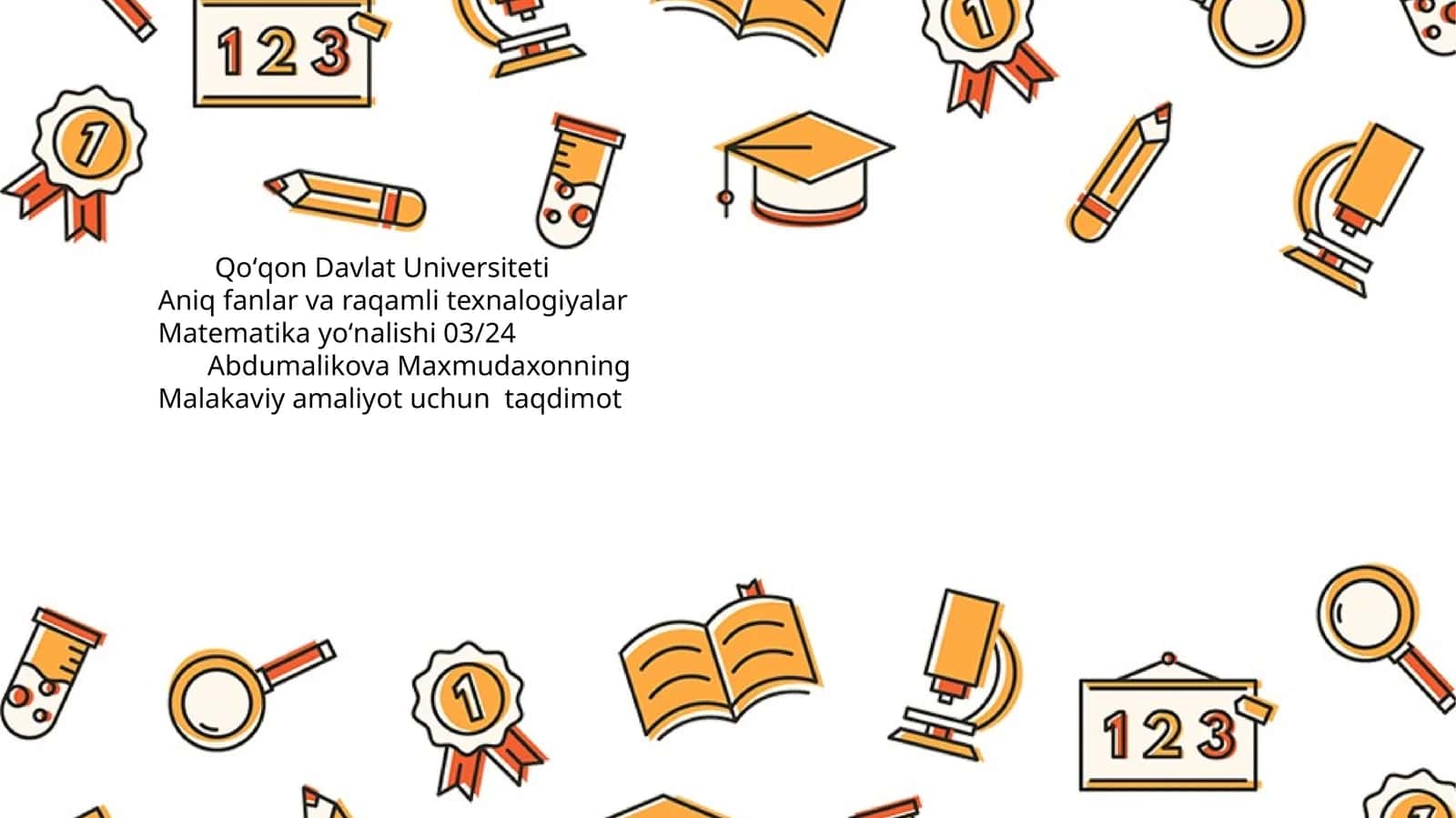 Aniq fanlar va raqamli texnologiyalar