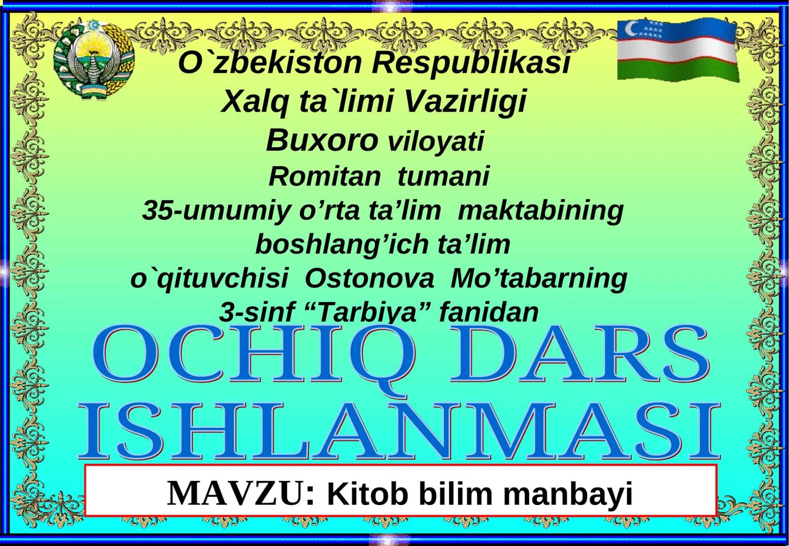 Kitob bilim manbayi