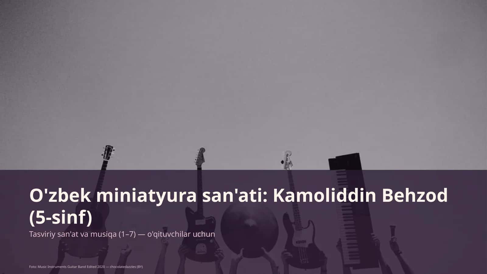 Kamoliddin Behzod