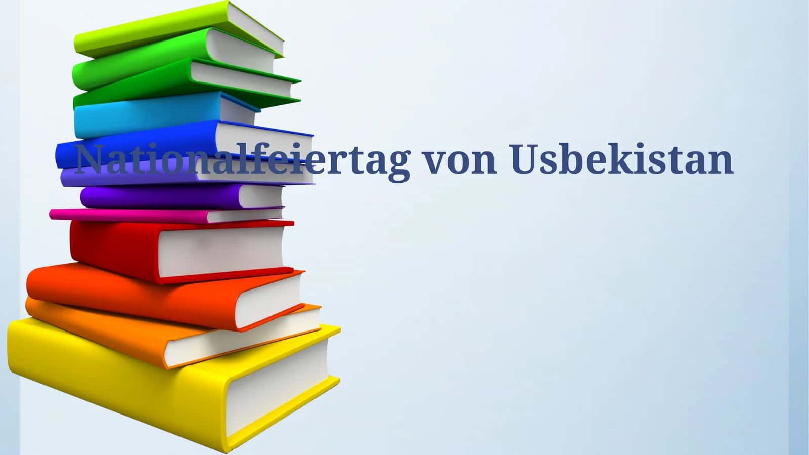 Unabhängigkeitserklärung Usbekistans