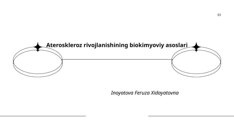 Ateroskleroz rivojlanishining biokimyoviy asoslari