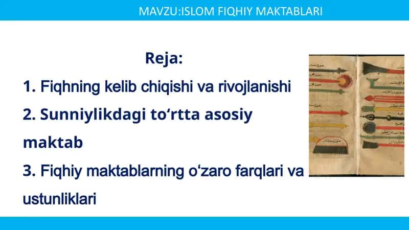 Islom fiqhiy maktablari