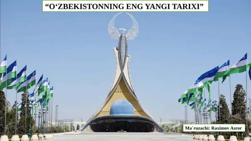 O‘zbekistonning eng yangi tarixi