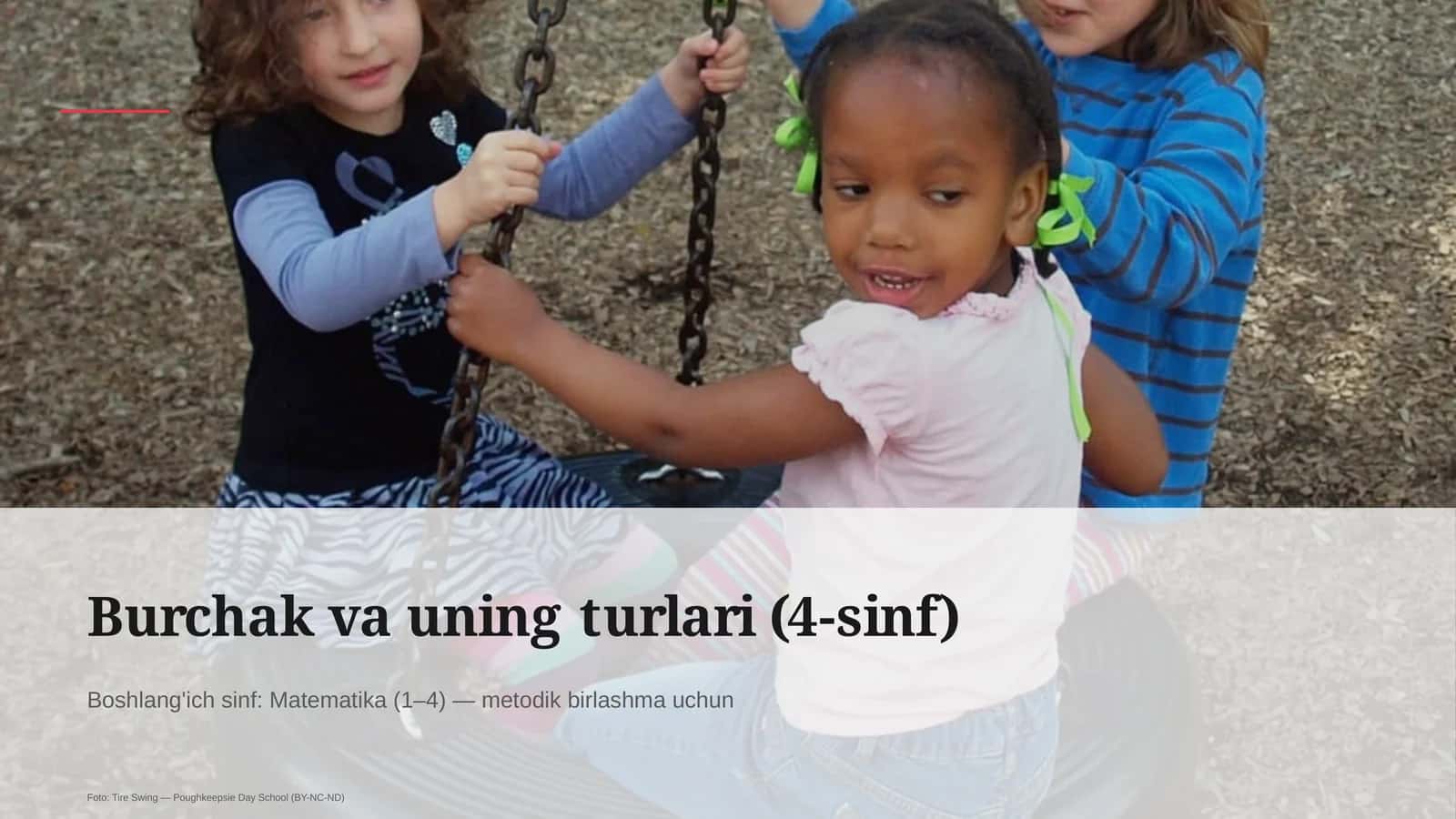 Burchak va uning turlari (4-sinf)