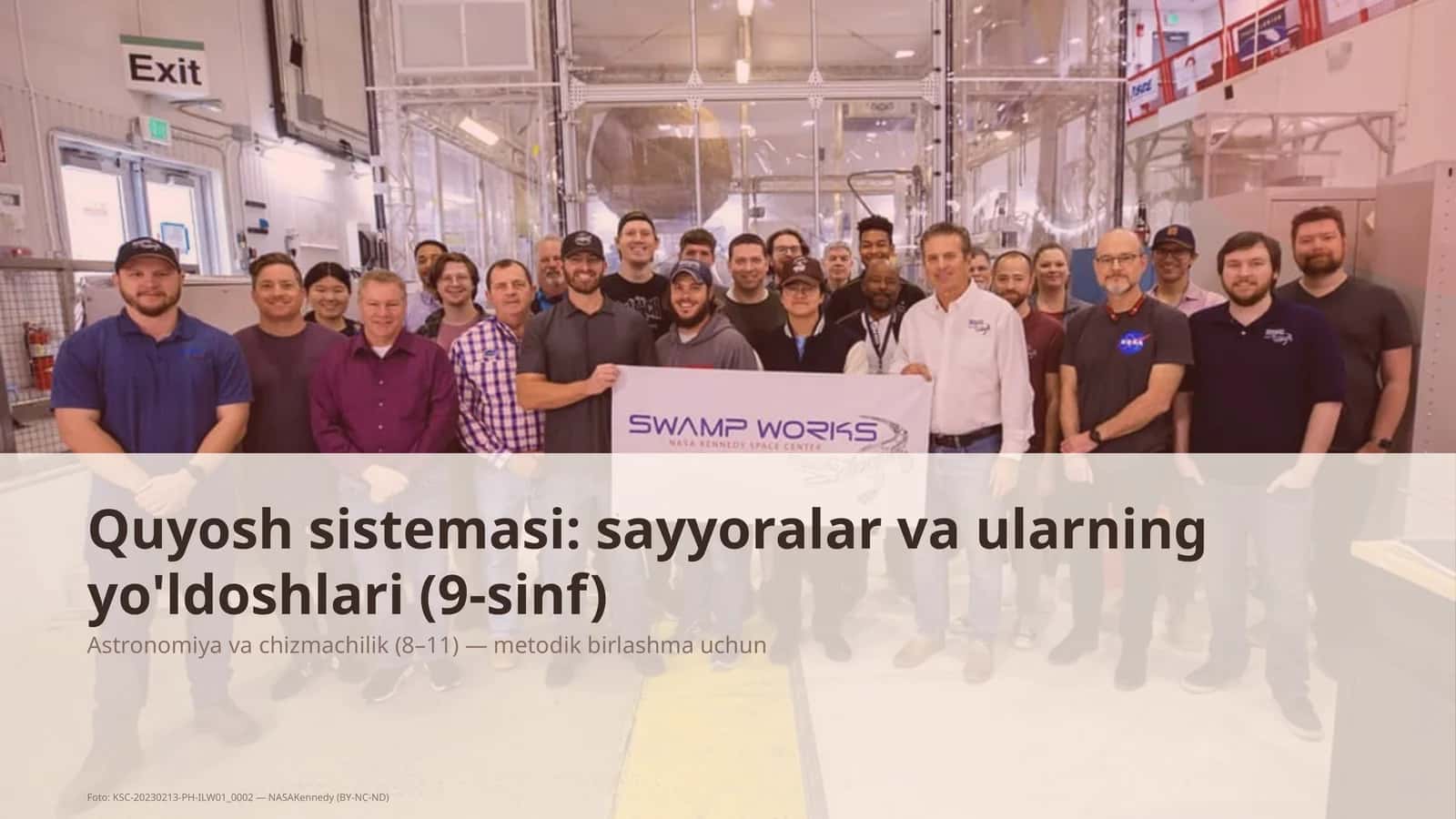Quyosh sistemasi: sayyoralar va ularning yo'ldoshlari (9-sinf)