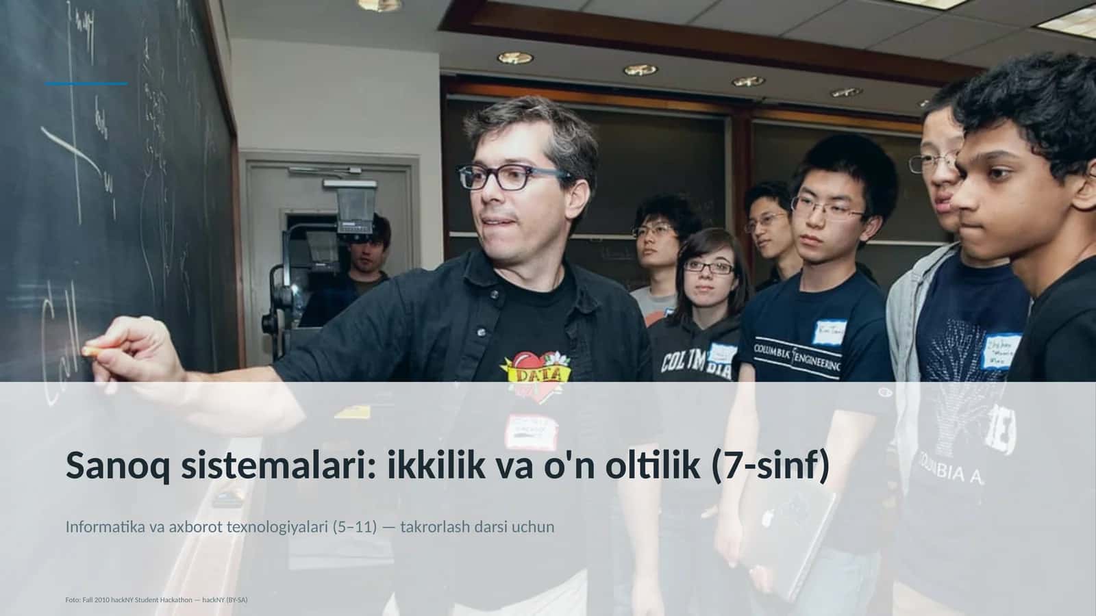 Informatika va axborot texnologiyalari (5–11) — takrorlash darsi uchun